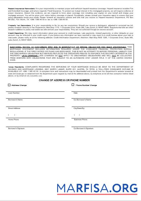 Realistic Slovenia Addiko bank mortgage statement in Word and PDF formats 3 example